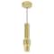 Cwi Lighting Lena LED Integrated Mini Pendant With Satin Gold Finish 1390P5-1-602 - alternate 1